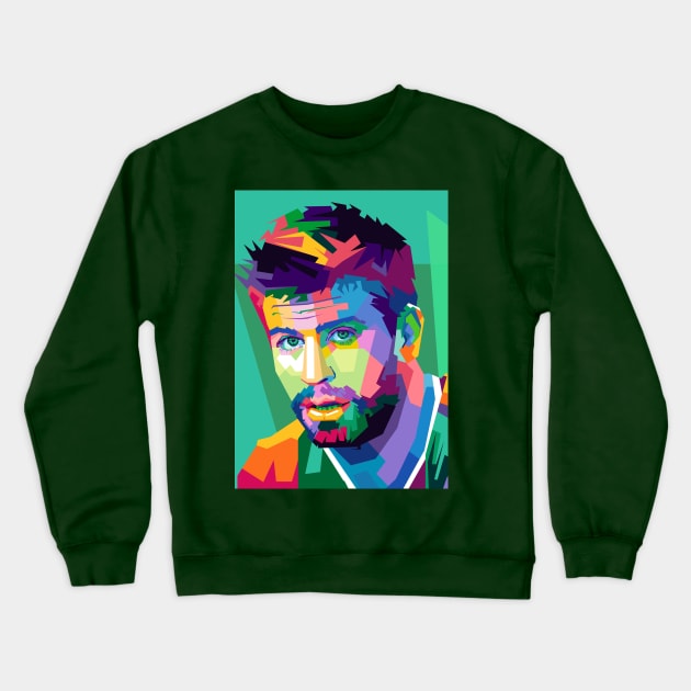 Gerrard Pique Crewneck Sweatshirt by erikhermawann22